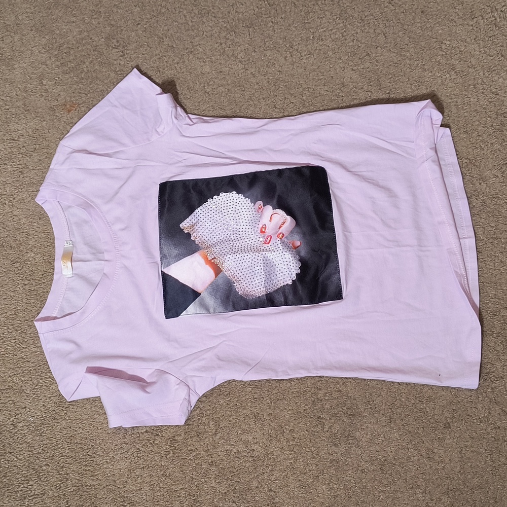 D fashion purples shirt